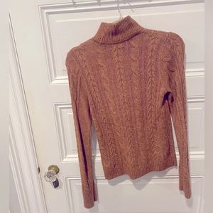 Abercrombie and Fitch light pink turtleneck! Barely used!